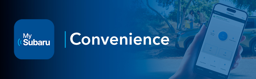 MySubaru Convenience